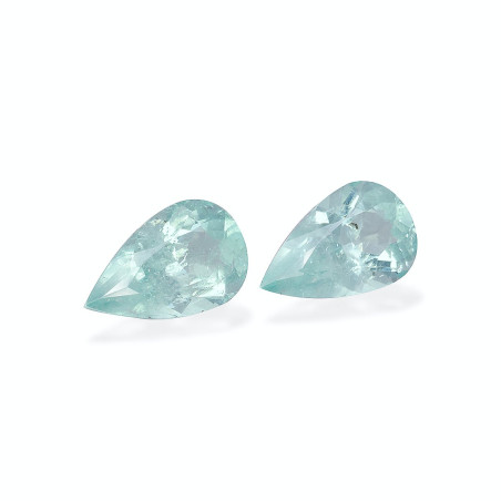 海蓝宝 taille 梨子 绿色 14.94 carats