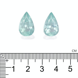 Peervormige Aquamarijn 14.94 karaat