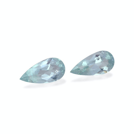 海蓝宝 taille 梨子 蓝天 4.10 carats