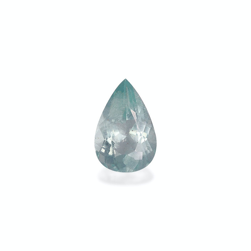 Pear-cut Aquamarine Sky Blue 2.45 carats