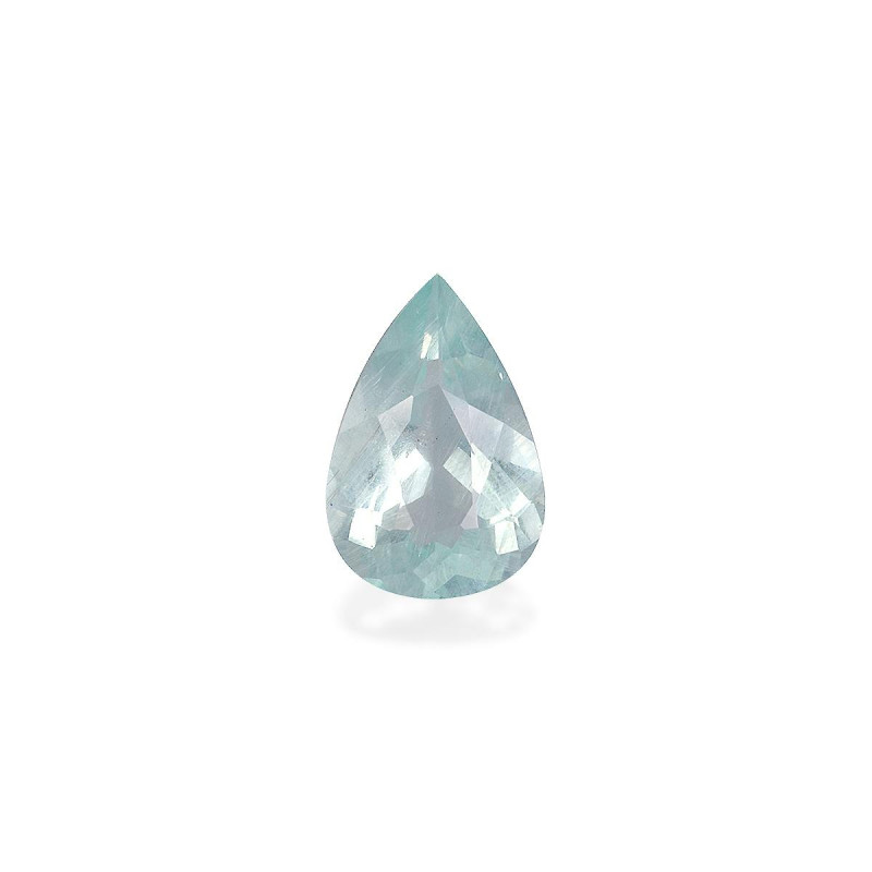 Pear-cut Aquamarine Sky Blue 2.56 carats