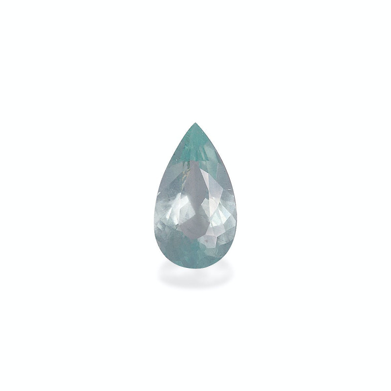 Pear-cut Aquamarine Sky Blue 2.24 carats