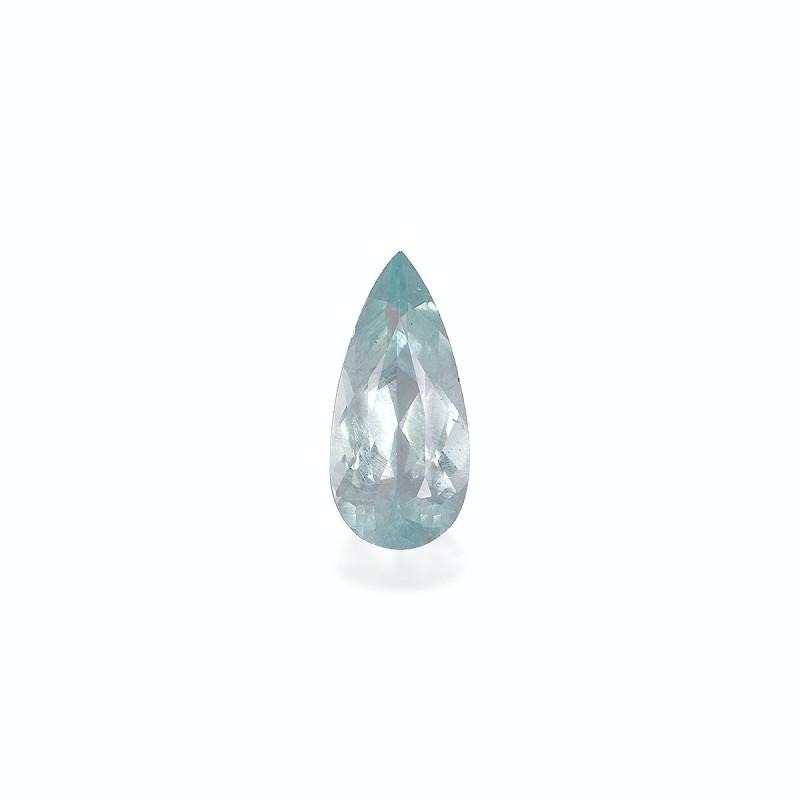 Pear-cut Aquamarine Sky Blue 2.87 carats