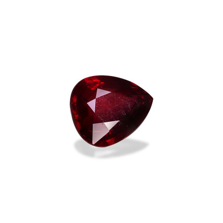 莫桑比克红宝石 taille 梨子 红色 2.05 carats