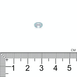 Ovale Paraiba Toermalijn Baby Blauw 0,38 karaat