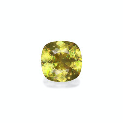 CUSHION-cut Sphene Yellow...