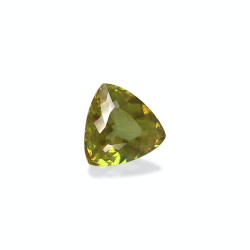 Trilliant geslepen groene Sphene 4,69 karaat
