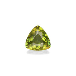 Trilliant-cut Sphene Lime...