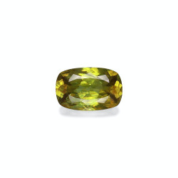 CUSHION-cut Sphene Lime...