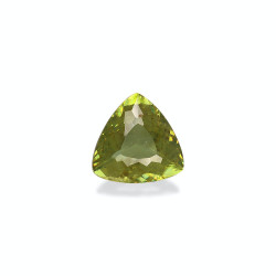 Trilliant-cut Sphene Lime...