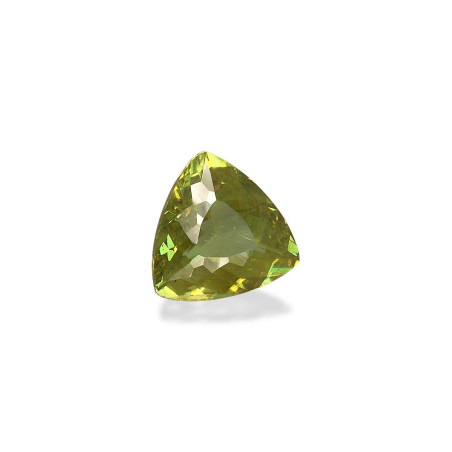 钛鈦矿 taille Trilliant 青柠绿 1.91 carats