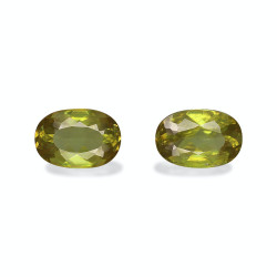 Sphene taille OVALE Lime...