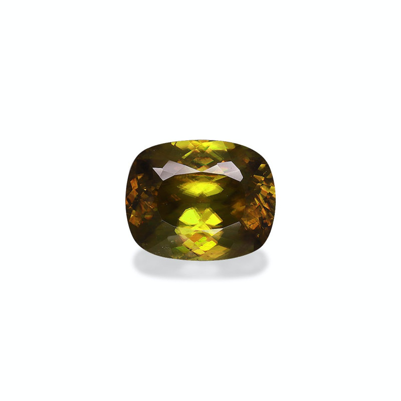 CUSHION-cut Sphene  5.20 carats