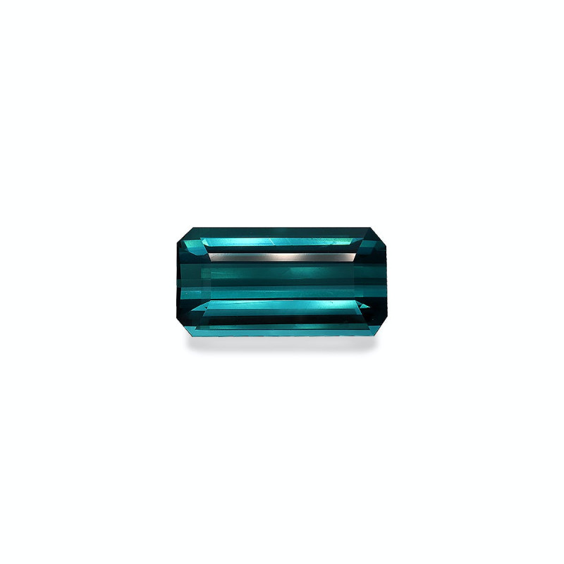 RECTANGULAR-cut Blue Tourmaline Blue 24.91 carats