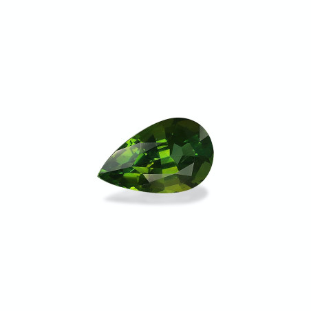 绿色电气石 taille 梨子 绿色 3.16 carats