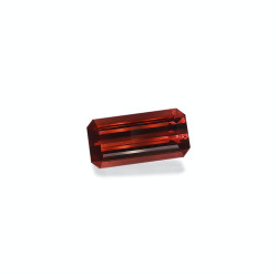 Rechthoekig geslepen roze toermalijn Rosewood Pink 22,54 karaat