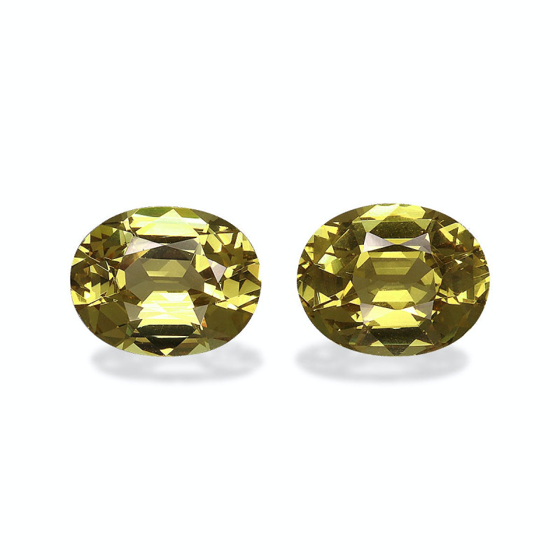 Grenat Grossulaire taille OVALE Lime Green 4.96 carats