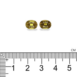 Granaat Grossular OVALE snit Goudgeel 4.11 karaat