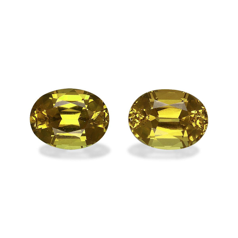 Grenat Grossulaire taille OVALE Golden Yellow 3.65 carats
