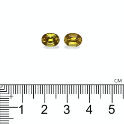Granaat Grossular OVALE snit Goudgeel 3,65 karaat