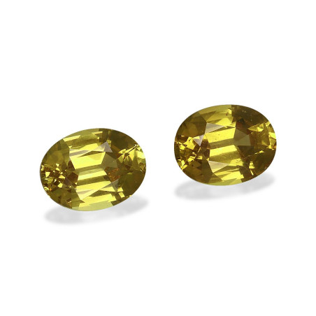 OVAL-cut Grossular Garnet Golden Yellow 3.46 carats