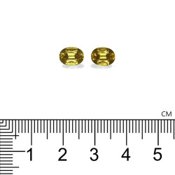 Granaat Grossular OVALE snit Goudgeel 3,46 karaat