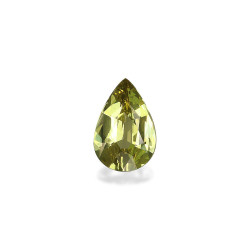 石榴石 taille 梨子 青柠绿 3.75 carats