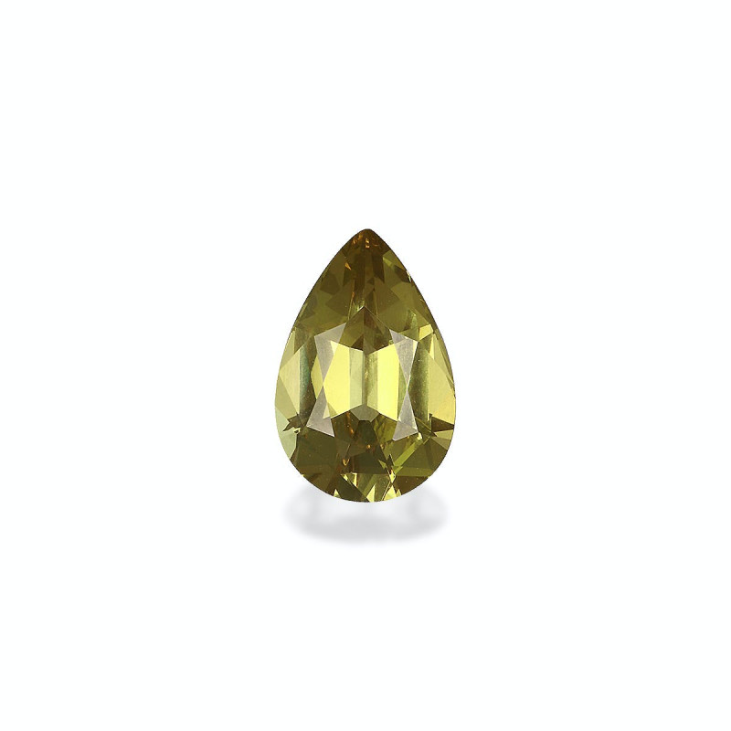 Grenat Grossulaire taille Poire Lemon Yellow 2.47 carats