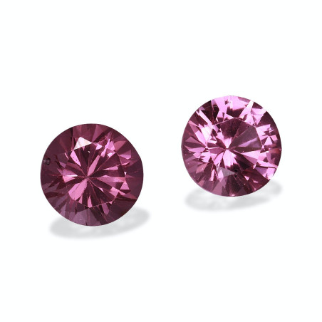 粉红尖晶石 taille 圆形 粉色 3.18 carats