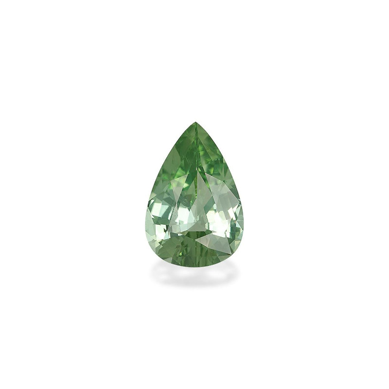 Pear-cut Green Tourmaline Green 10.76 carats