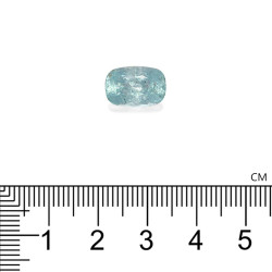 Paraiba Toermalijn Baby Blauw Kussen Geslepen 4.90 karaat