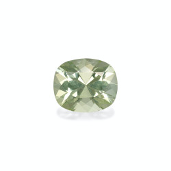绿色电气石垫形切割 6.45克拉