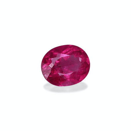 红碧榴石 taille 椭圆形 粉色 5.98 carats