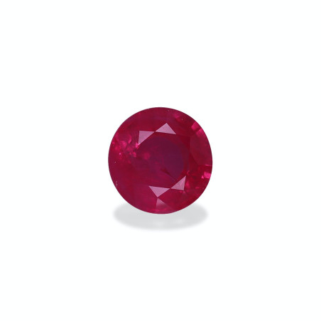 缅甸红宝石 taille 圆形 红色 1.28 carats