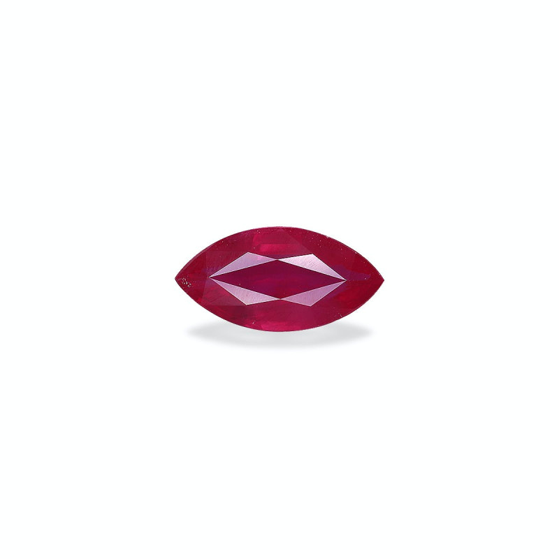 Rubis de Birmanie taille MARQUISE Rouge 1.38 carats