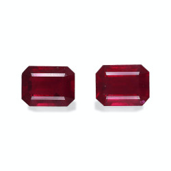 RECTANGULAR-cut Burma Ruby...