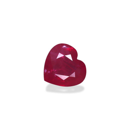 缅甸红宝石 taille 心脏 红玫瑰 1.49 carats
