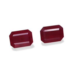 Birmaanse robijn, rechthoekig geslepen, Scarlet Red, 2,67 karaat