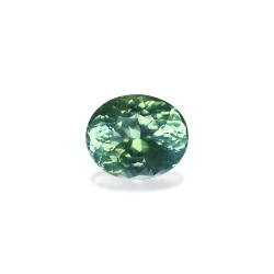浅绿色椭圆形巴西碧玺1.22克拉