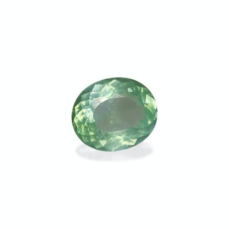 帕拉伊巴电气石 taille 椭圆形 海沫绿 3.87 carats