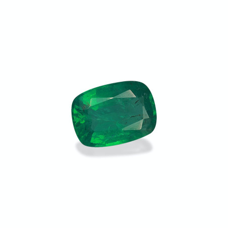赞比亚祖母绿 taille 靠垫 绿色 3.56 carats