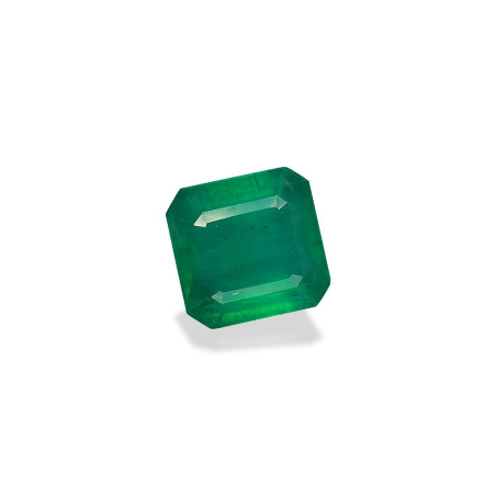 赞比亚祖母绿 taille 方块 绿色 10.70 carats