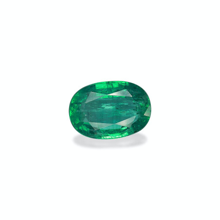 赞比亚祖母绿 taille 椭圆形 绿色 12.24 carats
