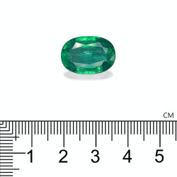 Smaragd aus Sambia lengte OVAL Gr&uuml;n 12.24 karaten