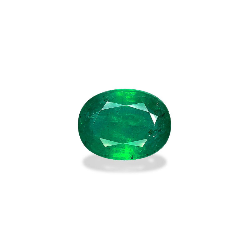 Emeraude de Zambie taille OVALE 绿色 20.62 carats