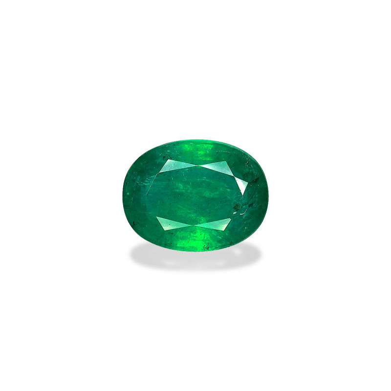 OVAL-cut Zambian Emerald Green 20.62 carats