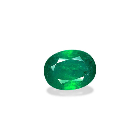 赞比亚祖母绿 taille 椭圆形 绿色 20.62 carats