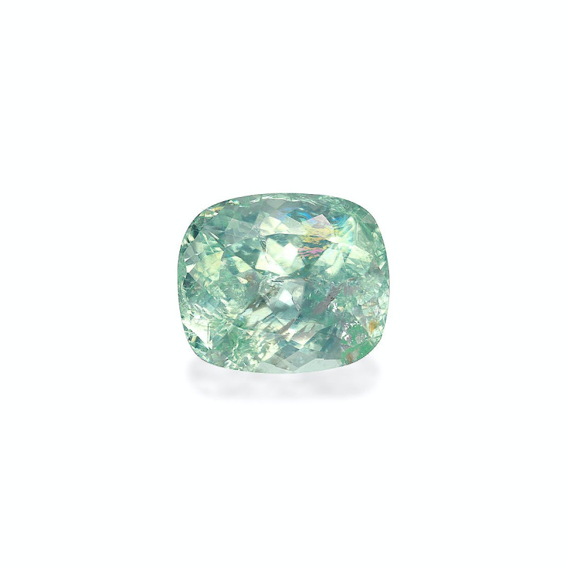 Tourmaline Paraiba taille COUSSIN Seafoam Green 10.34 carats