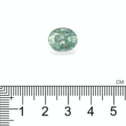 Ovale geslepen Paraiba-toermalijn Seafoam Groen 6.40 karaat