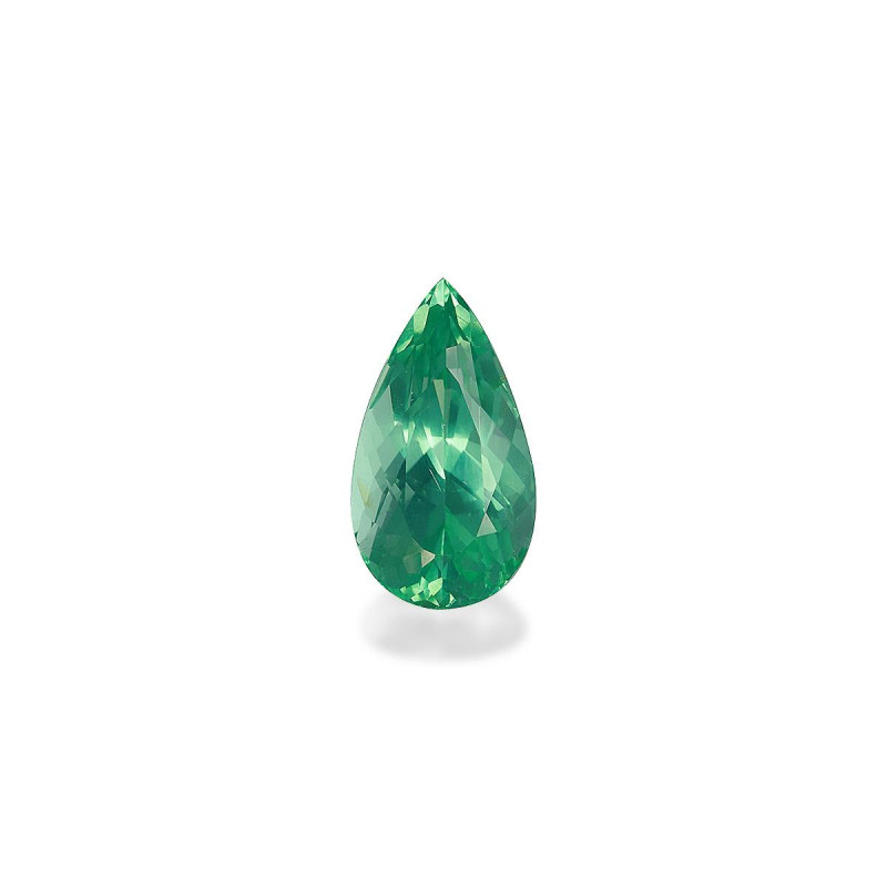 Tourmaline Paraiba taille Poire Seafoam Green 6.76 carats